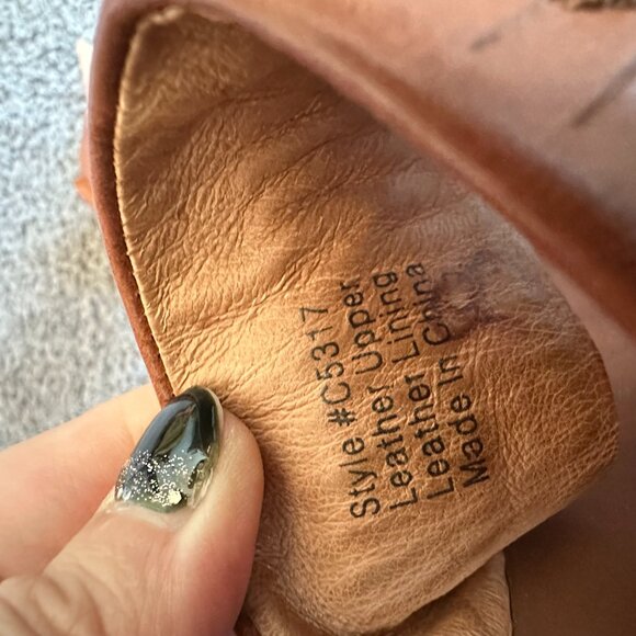 Madewell leather sandals 7 Brown Tan - Picture 7 of 7